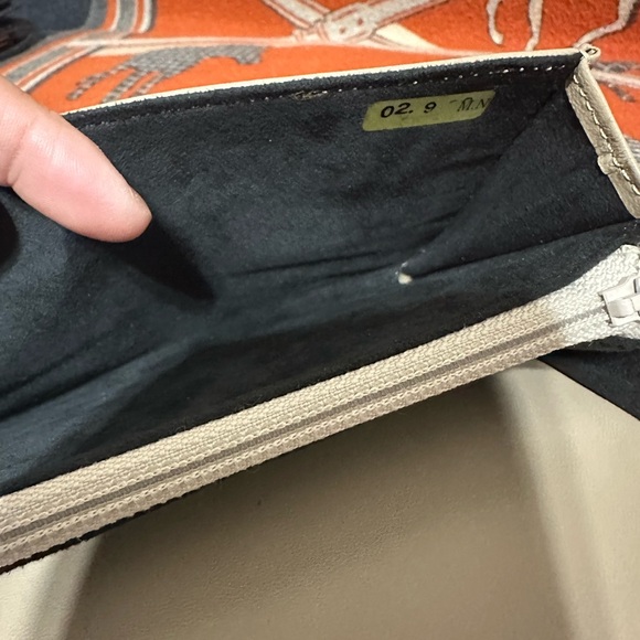 CHANEL ❤️🌟7765510 CHOCOLATE BAR LEATHER WALLET ⭐️ - Picture 9 of 9